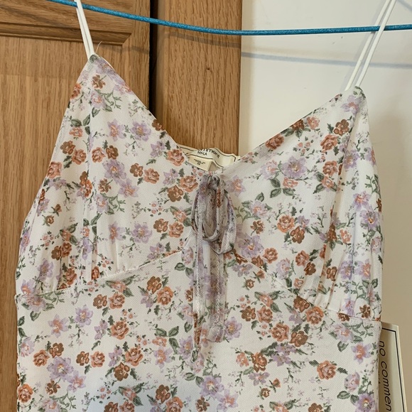 Floral Spaghetti Strap Dress - Picture 4 of 4